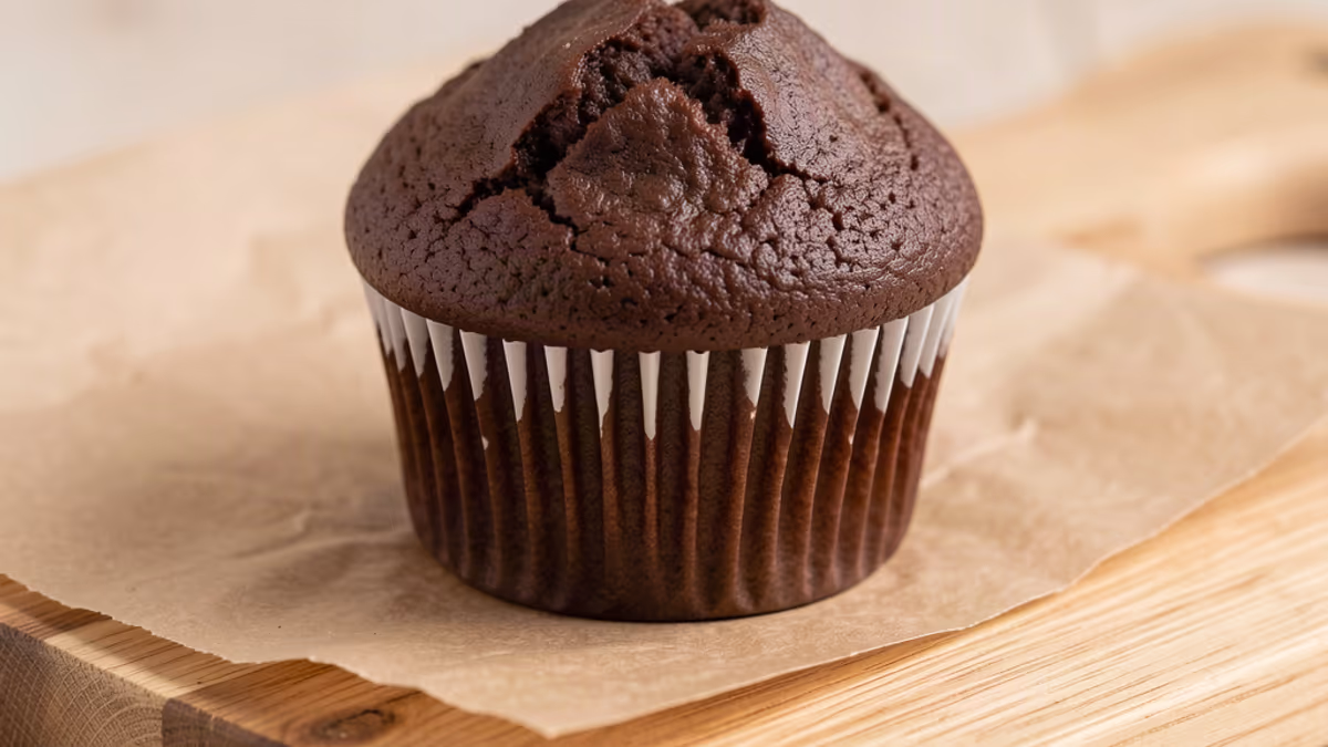AI-genereret illustration af muffins uden æg