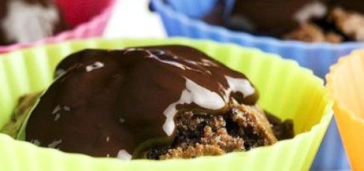 Chokolade muffins med rigtig chokolade