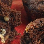 Chokolade muffins med 3 slags chokolade